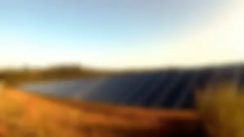 Solar panels design blurred background image